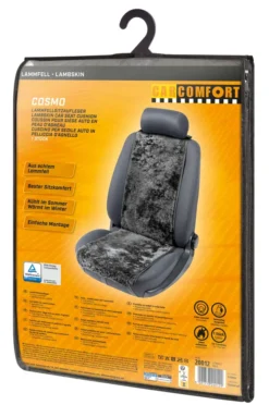 WALSER Autositzbezug Lammfell, Lammfellbezug Cosmo, Autoschonbezug Lammfell, Autositzauflage Lammfell, Sitzauflage Echt Lammfell Schwarz 20012 -Volkswagen || AL-KO Verkaufsgeschäft d73b1370ff56ba82037bb1addb50a46f