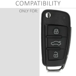 Kwmobile Autoschlüssel Gehäuse Kompatibel Mit Audi 3-Tasten Klappschlüssel - Ohne Transponder Batterien Elektronik - Auto Schlüsselgehäuse - Schwarz -Volkswagen || AL-KO Verkaufsgeschäft ddbea0272a0dffbcc75bee0231b8f816
