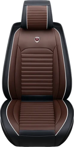 AUDEW Vorne Sitzbezüge Sitzkissen Autositzes Kunstleder Universal Farbe: Braun DE -Volkswagen || AL-KO Verkaufsgeschäft e1a37b0059849cabe7963dfa4437be0b