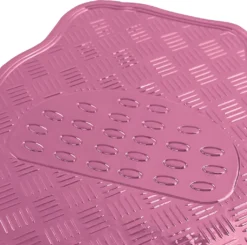 Auto Gummi Fußmatten Universal Alu Riffelblech Optik 4-teilig Chrom Pink -Volkswagen || AL-KO Verkaufsgeschäft e2943d5b6b9bf44c1a4ad500d15c9323