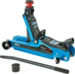 Hydraulischer Wagenheber 2,5T Rangierwagenheber 85-365mm Mit 2x Gummi