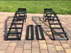 MajdTech 2 X Auffahrrampe 4000 Kg Mit Verlängerung, 330 Mm Hoch, 280 Mm Breit, Kfz Rampe Hebeplattform Auffahrbock Hebebühne, Pkw, SUV, 4x4, Van -Volkswagen || AL-KO Verkaufsgeschäft e8a37645dac78db55479df0b699b9125