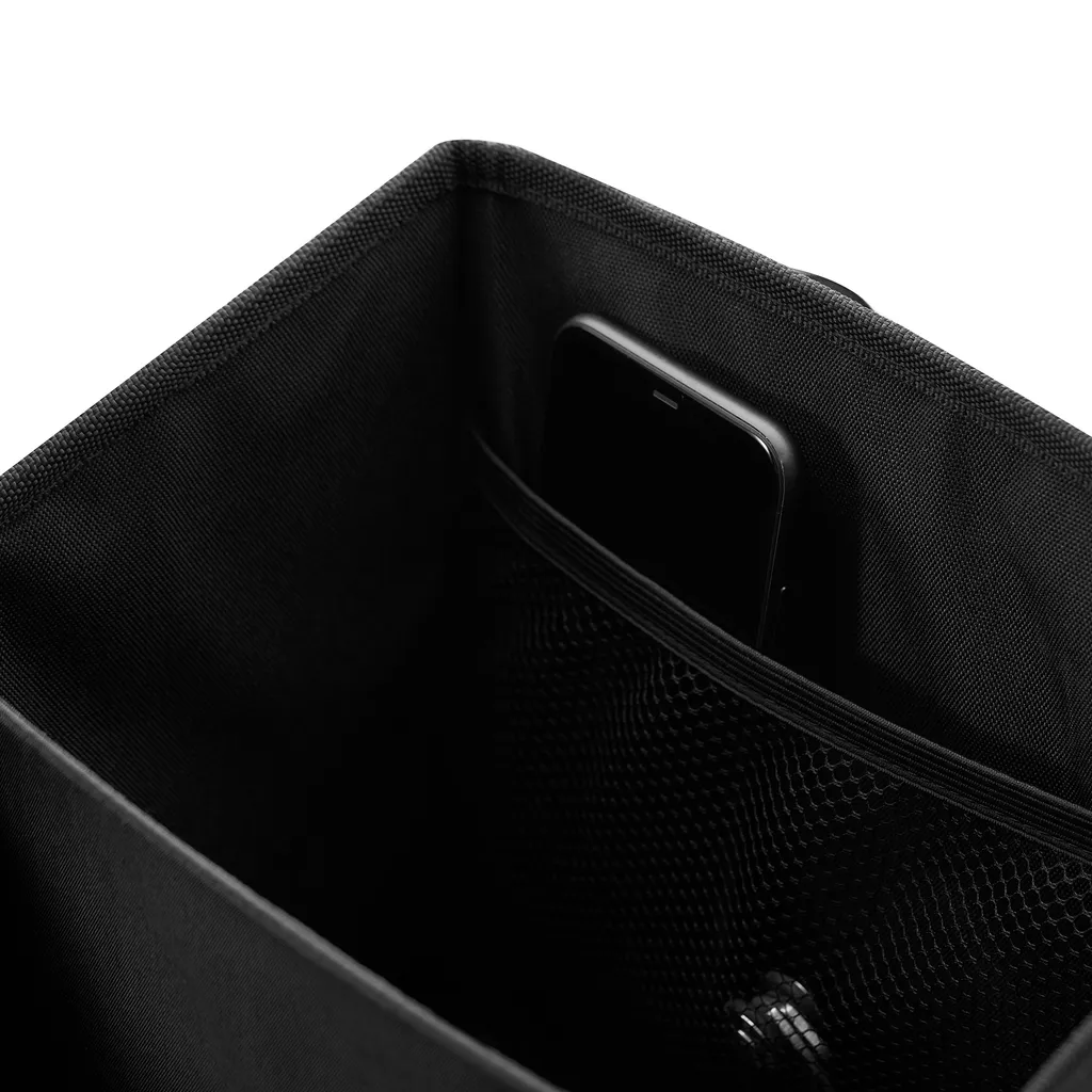 Achilles Beifahrer-Organizer Rücksitz-Box Autositz-Tasche Vordersitz-Falkorb Schwarz 31x25x25cm 5 Achilles Beifahrer-Organizer Rücksitz-Box Autositz-Tasche Vordersitz-Falkorb Schwarz 31x25x25cm – Bild 3