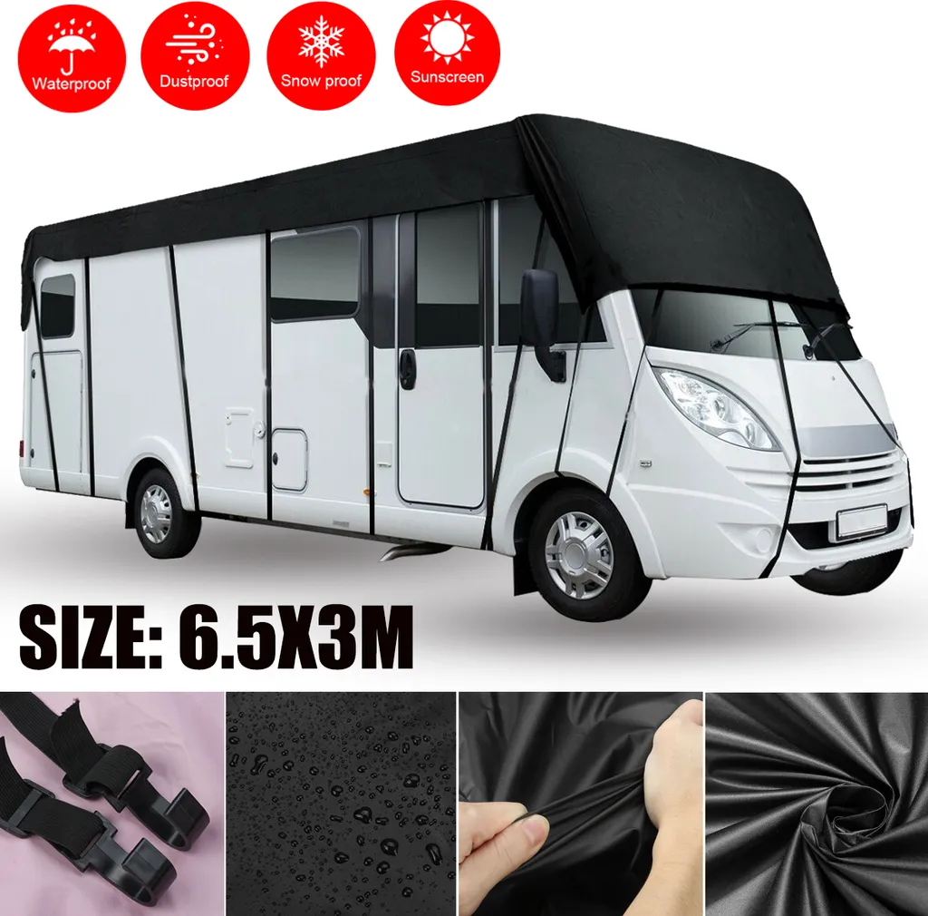 Wohnwagen Dachschutzplane Plane Dachplane Dachschutz Caravan Schutzhülle Abdeckplane Reisemobil Schutzdach, 650x300cm 4 Wohnwagen Dachschutzplane Plane Dachplane Dachschutz Caravan Schutzhülle Abdeckplane Reisemobil Schutzdach, 650x300cm – Bild 2