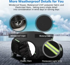 Autoabdeckung Vollgarage Abdeckplane Autogarage, 530x200x150 Cm 210T Autoplane Ganzgarage, Wasserdicht, UV- Und Staubbeständige Hagelschutzdecke, Schwarz -Volkswagen || AL-KO Verkaufsgeschäft eb0412384a05d3baff0222539265f507