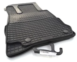 MERCEDES-BENZ Gummimatten Passend Für Mercedes GLC X253 / Coupe C253 Gummi Fußmatten 4-teilig Schwarz Geruchsneutral