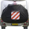 STAR Fahrradträgerabdeckung | Mit Warnschildhalter | DS COVERS -Volkswagen || AL-KO Verkaufsgeschäft edb530223ebeeb6aac530eafe0ed32c2