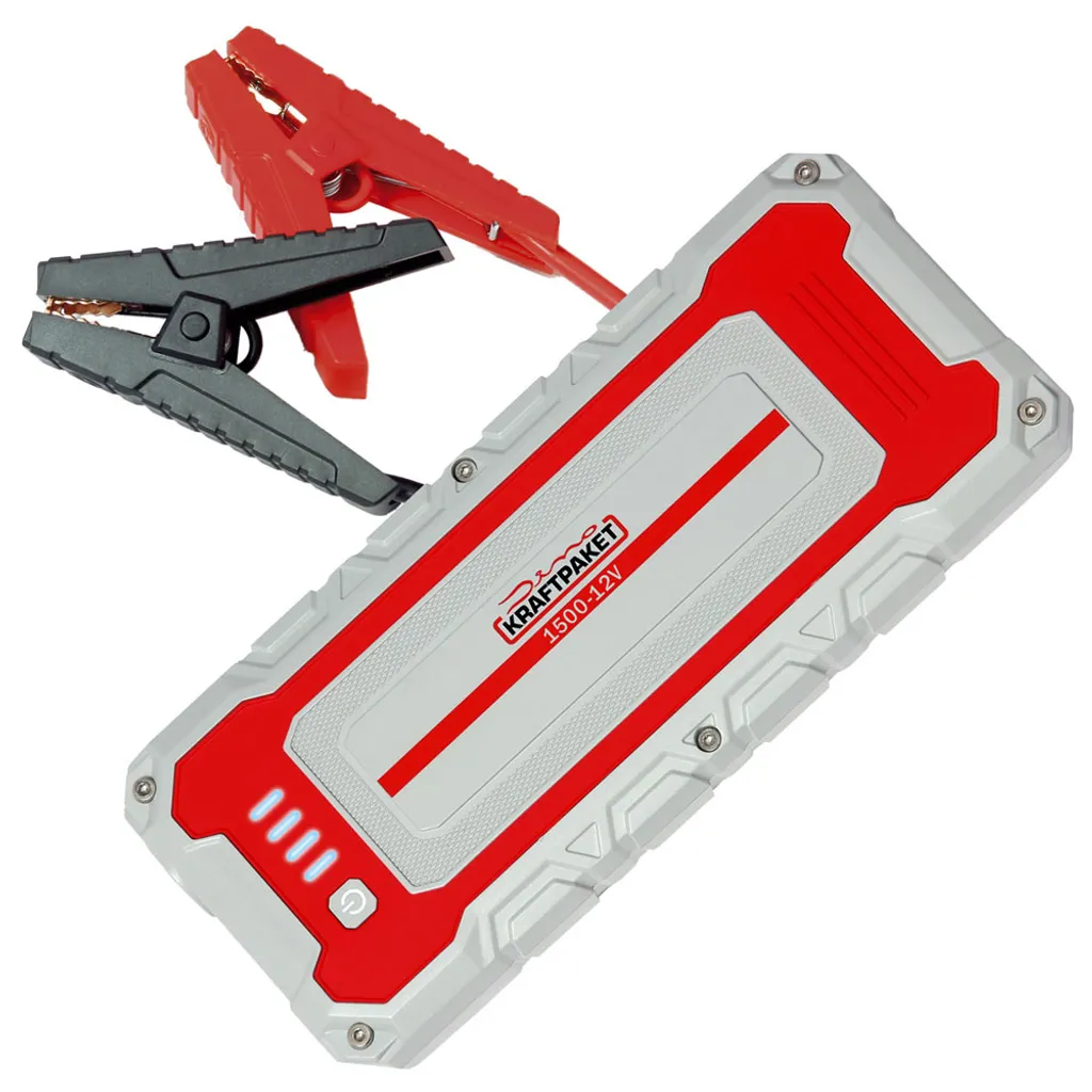 Dino Kraftpaket Starthilfegerät Mit Powerbank 12V 1500A PKW 136150 5 Dino Kraftpaket Starthilfegerät Mit Powerbank 12V 1500A PKW 136150 – Bild 3