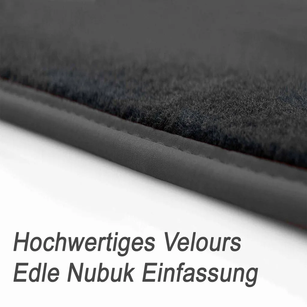 Fußmatten Für BMW 4er Coupe F32 Premium Velours Autoteppich In Original Qualität 4-teilig Schwarz 5 Fußmatten Für BMW 4er Coupe F32 Premium Velours Autoteppich In Original Qualität 4-teilig Schwarz – Bild 3
