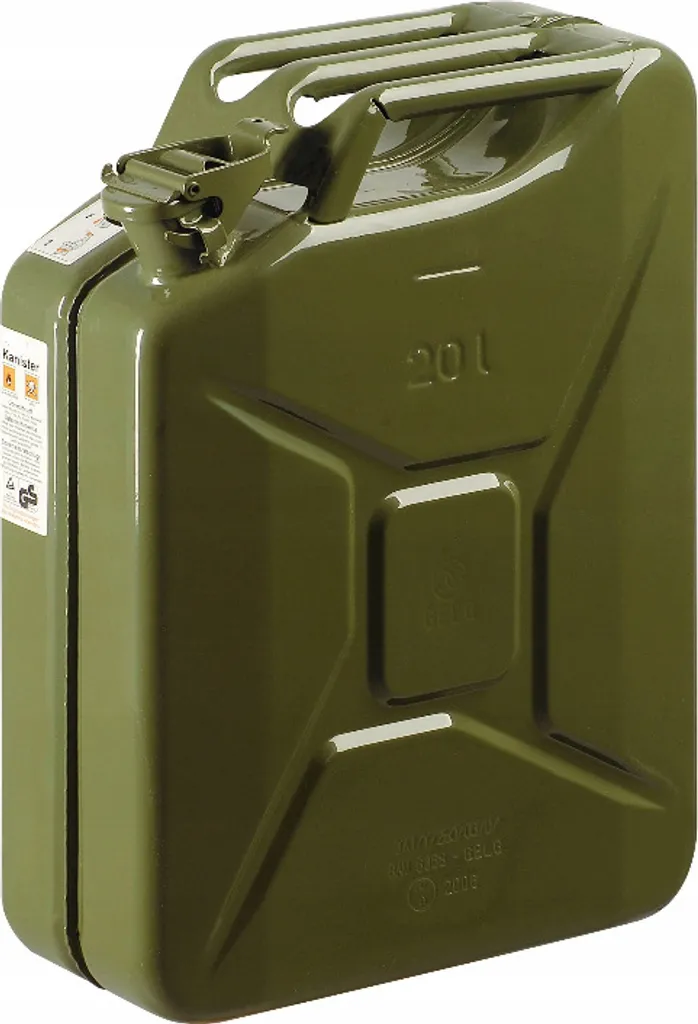 5 X Benzinkanister Kraftstoffkanister Metall 20 Liter Kanister Für Benzin Und Diesel GRÜN Ral 6003 3 5 X Benzinkanister Kraftstoffkanister Metall 20 Liter Kanister Für Benzin Und Diesel GRÜN Ral 6003