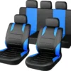 Compass 31675 - Autositzbezüge 9er Set SPORT Blau AIRBAG