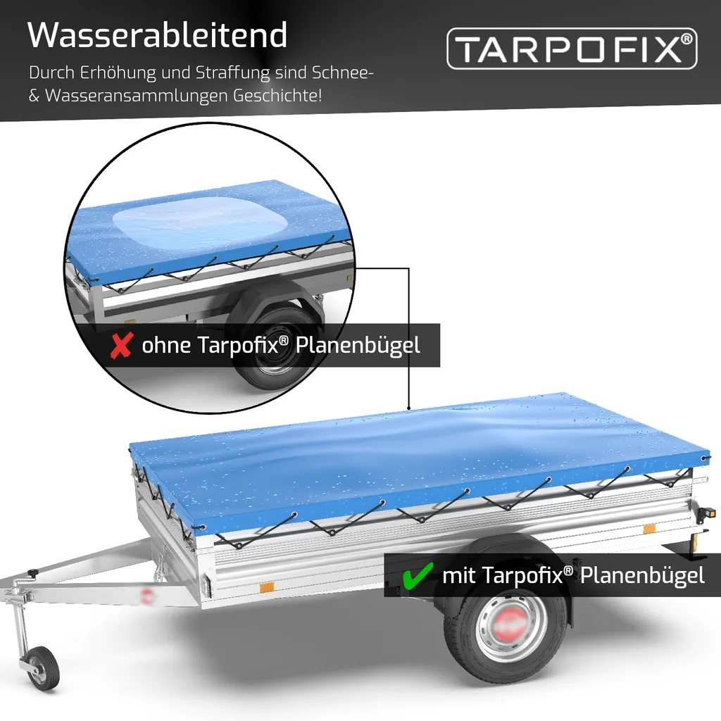 Tarpofix® Anhänger Planenbügel Flachplanenbügel 100-145 Cm (2 Stk.) - Universell Anpassbare Alu Planenstützen Für Anhängerplanen - Planen Spriegel 9 Tarpofix® Anhänger Planenbügel Flachplanenbügel 100-145 Cm (2 Stk.) - Universell Anpassbare Alu Planenstützen Für Anhängerplanen - Planen Spriegel – Bild 7