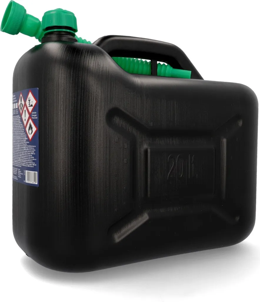 Cartrend Kraftstoffkanister Kunststoff 20 Liter Mit Ausgießer Schwarz 4 Cartrend Kraftstoffkanister Kunststoff 20 Liter Mit Ausgießer Schwarz – Bild 2