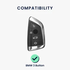 Kwmobile Autoschlüssel Hülle Kompatibel Mit BMW 3-Tasten Smart Key Autoschlüssel - Schlüsselhülle Silikon Cover - Weiß Gold -Volkswagen || AL-KO Verkaufsgeschäft fd1d3ca0de1c8835da582cdf339dc643