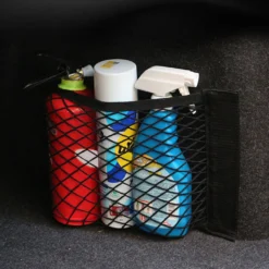 Auto Gepäcknetz Ablage Netz Rücksitz Universal Aufbewahrung Klettverschluss Netztasche Autositz Gepäck Kofferraum Organizer Gummiseil Kofferraumnetz Retoo -Volkswagen || AL-KO Verkaufsgeschäft fd30ec93abca467f25735fe209fae38b