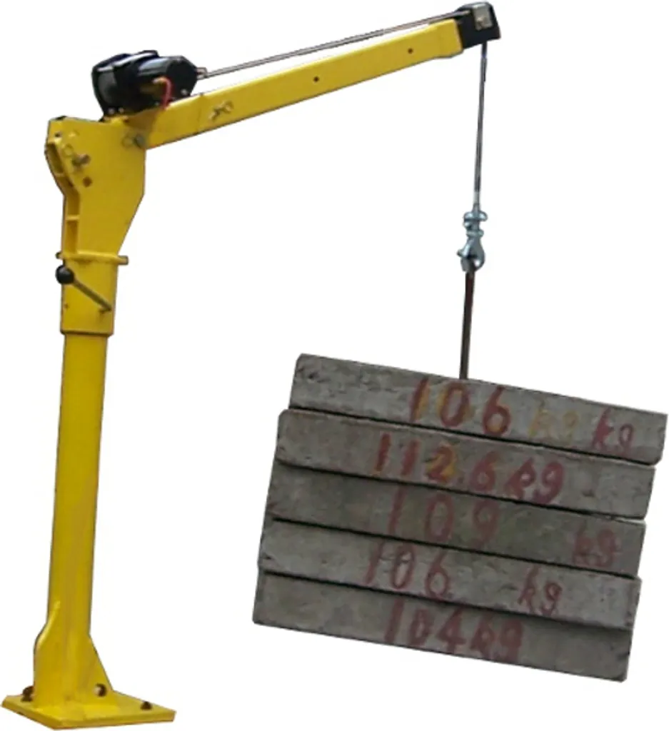 Prime Tech Ladekran / Hebekran Mit Elektrischer Seilwinde 500kg 4 Prime Tech Ladekran / Hebekran Mit Elektrischer Seilwinde 500kg – Bild 2