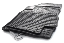 Gummimatten Für Hyundai I20 / I20 Hybrid (ab 2020) Gummi Fußmatten, Geruchsneutral, Original Qualität, Schwarz, 4-teilig, Allwetter Matten Innen